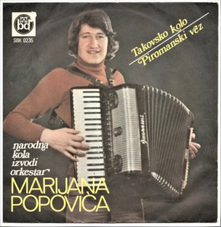 Orkestar Marijana Popovica - Beograd Disk – SBK 0235 - 1975 Predn385