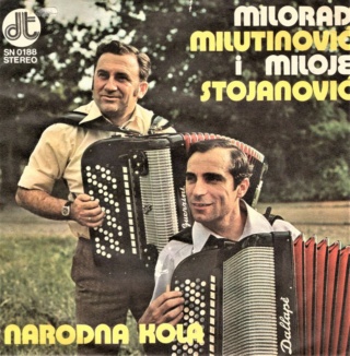 Milorad Milutinovic I Miloje Stojanovic – Narodna Kola - Diskoton – SN-0188 - 1975 Predn430