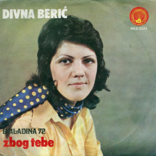 Divna Beric - Radio krusevac RKS 0011 - 1972 R-437611