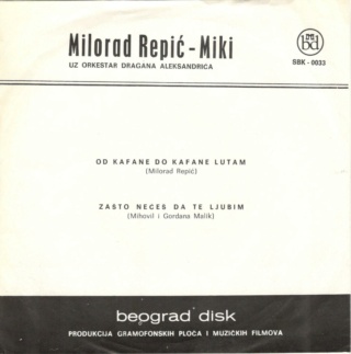 Milorad Repic Miki - Beograd disk SBK 0033 - 1970 Scan10