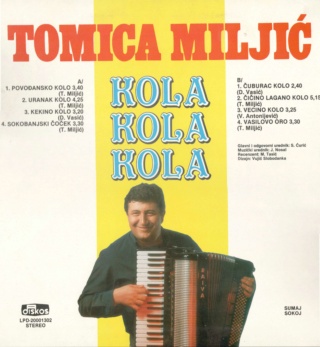 Tomica  Miljic - Diskos LPD 20001302 - 1987 Zadnji41