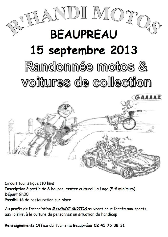 R'HANDI MOTO - 15 septembre 2013 - BEAUPREAU (49) 48687310