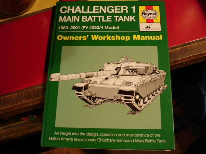 Haynes owner's workshop manual challenger 1 Dsc07123