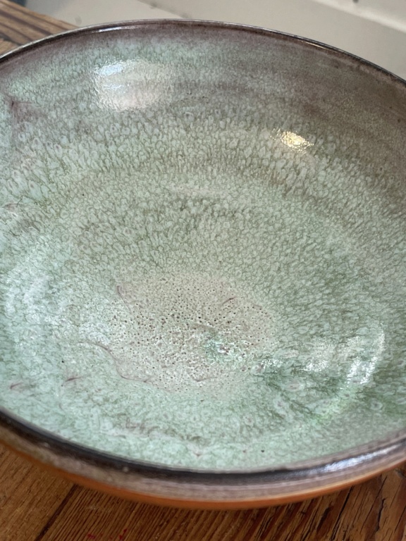 Can anyone identify this lovely green glazed bowl, PS mark 4e046810