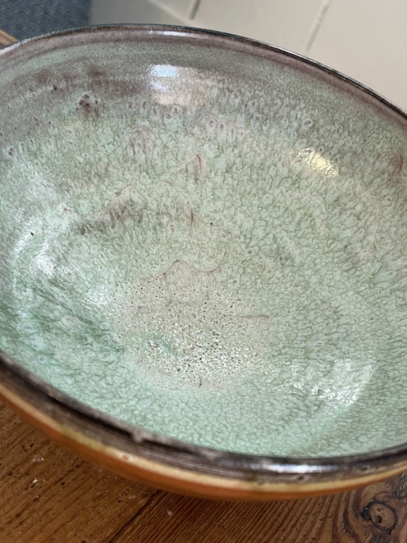 Can anyone identify this lovely green glazed bowl, PS mark C61b1110