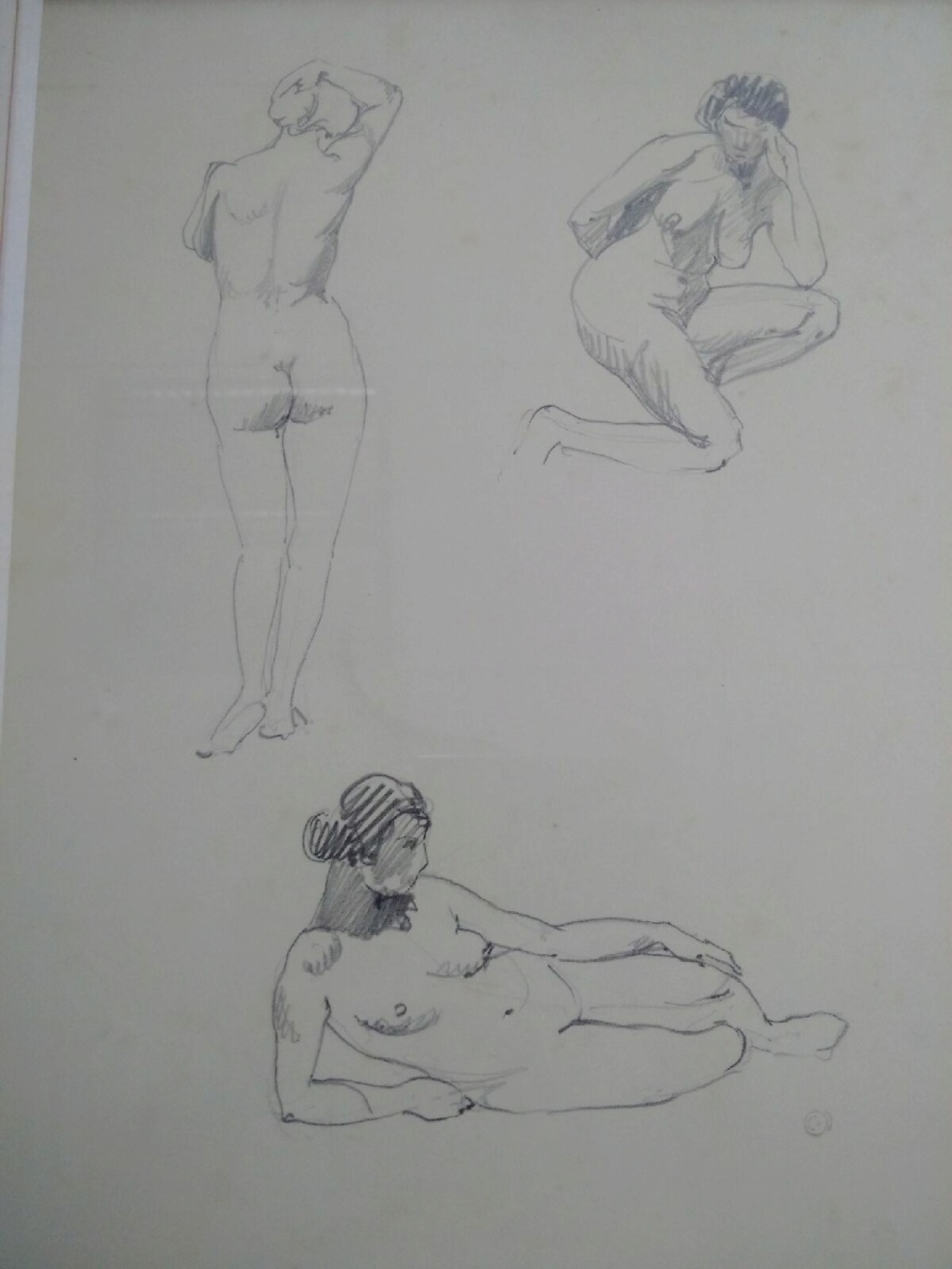 Henry de Montherlant étude de nus, trois femmes  Img_2471