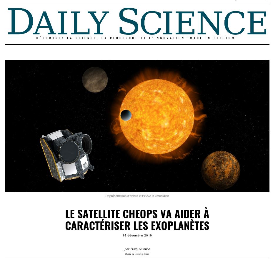 Exoplanètes :  Recherches et infos  125