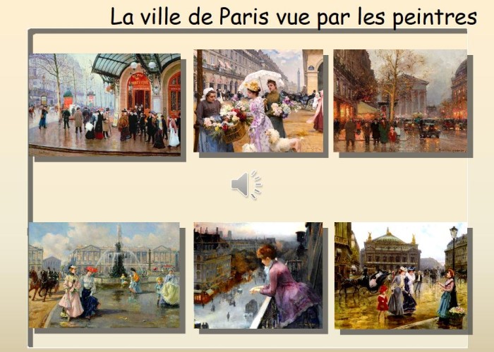 Paris vue par les peintres * X_01221