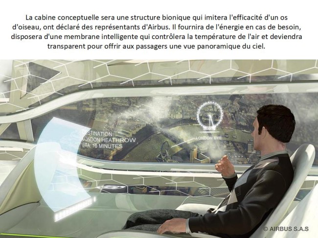 L´avion transparent - Les moyens de transport du futur * X_11233