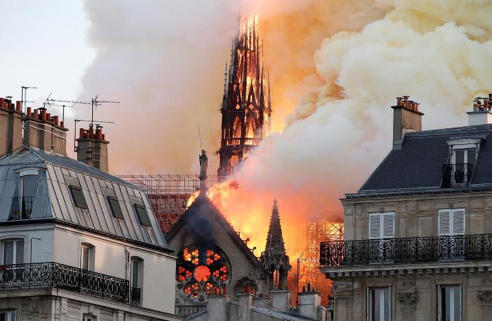 Notre Dame de Paris - l´incendie * X_1570