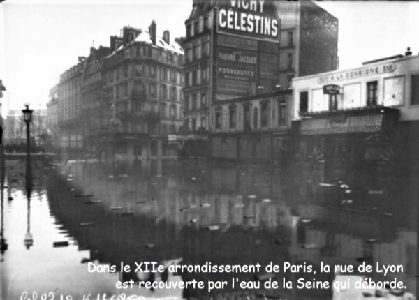 Crue à Paris 1910 * X_16276