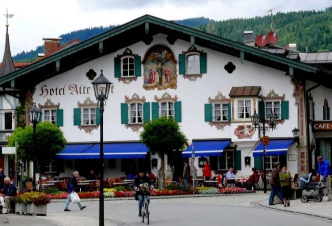 Painted Houses in Bavaria * X_23158