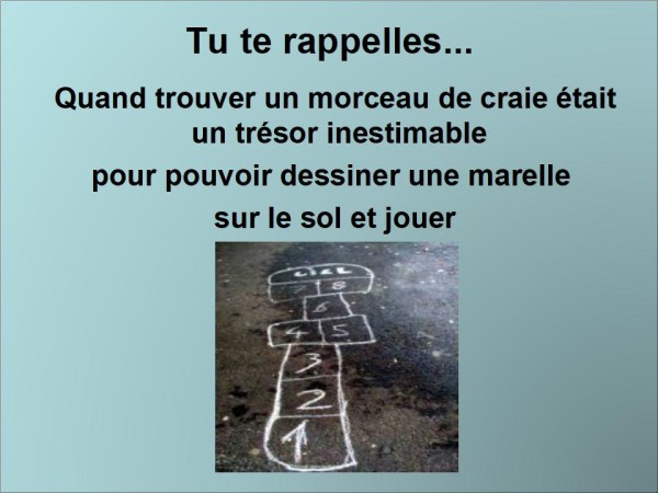 Tu te rappelles * X_23216