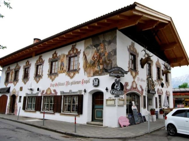 Painted Houses in Bavaria * X_25154