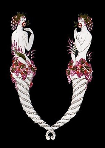 Erté - L´alphabet X_25280