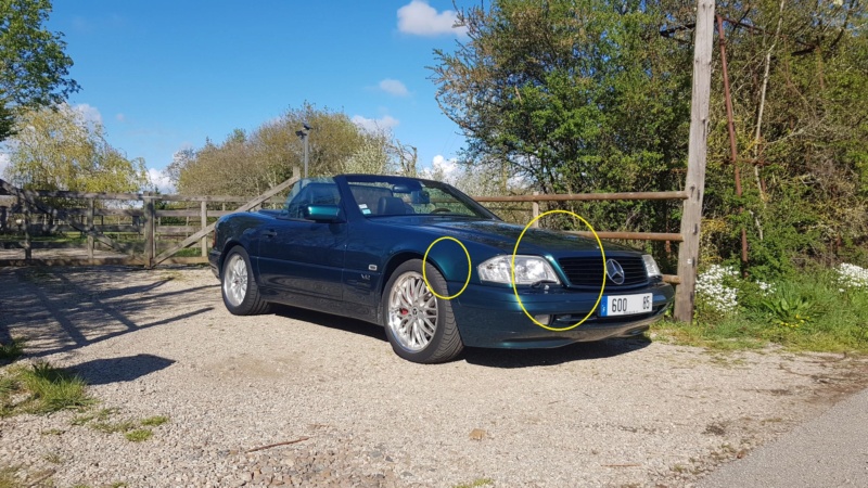 Une photo de ma voiture devant mon ranch 2019-040