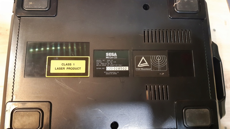 (VDS) MEGA CD 1 pal Hors service VENDU 20210262
