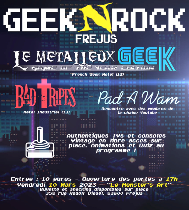 Festival Geek n Rock  à Fréjus  10/03/2023 32956510