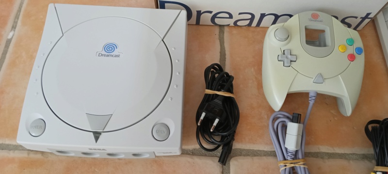 (vendue ) console sega Dreamcast pal prête à jouer Img20495