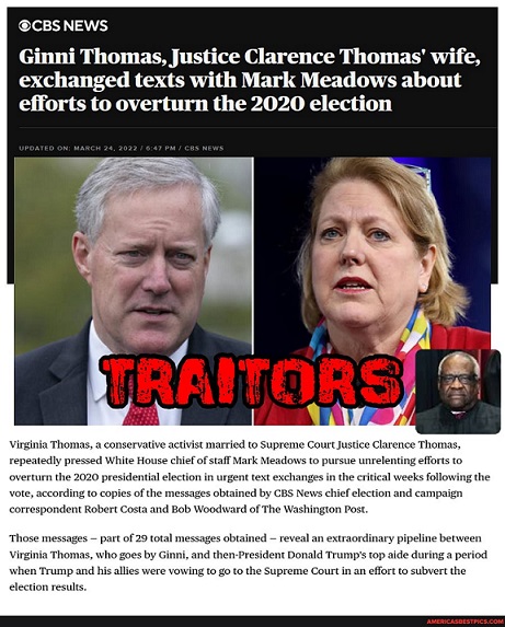JUSTICE THOMAS WIFE IS TRAITOR TRASH 3d5d1812
