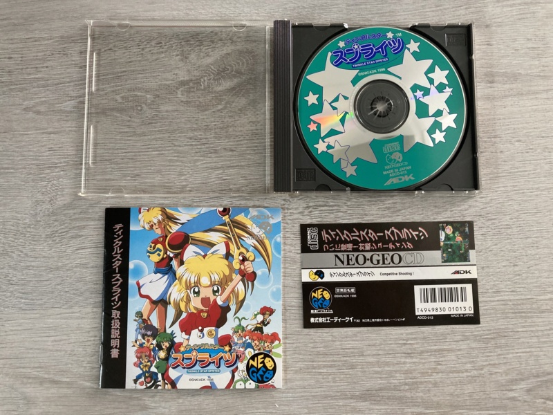 [VDS] BIG TOURNAMENT GOLF et TWINKLE STAR SPRITES Neo Geo CD Original  Ed8cc910