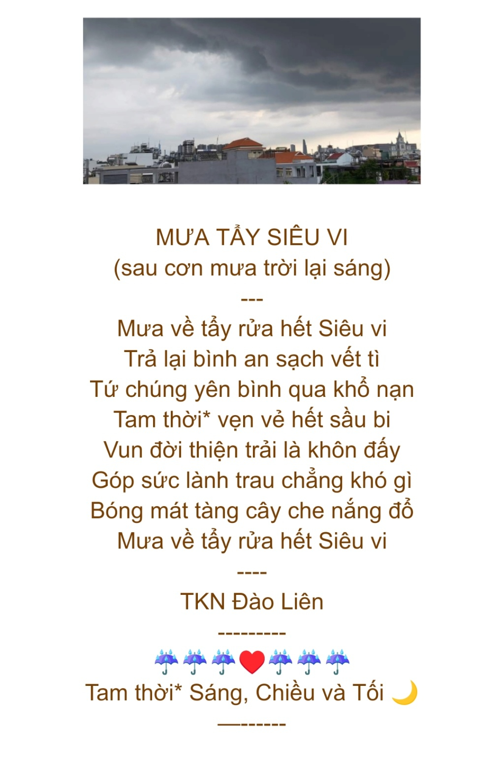 Sài Gòn Mưa Nắng Dịch Bệnh  Scree631