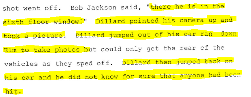 No Shots Fired From The TSBD - Page 6 Dillar10