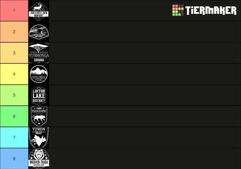 Mi tier list de mapas del juego My-ima10