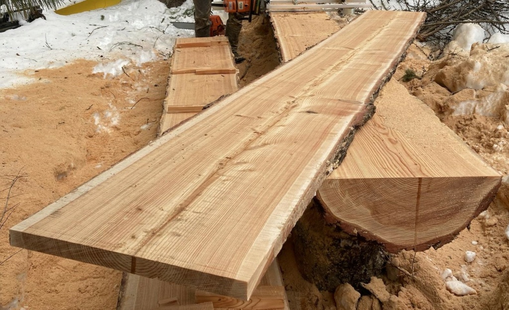 Milling Lumber with my Granberg Alaskan Sawmill Wide_l10