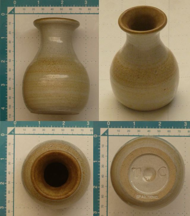 SPALDING VC mark  posy vase Spaldi11