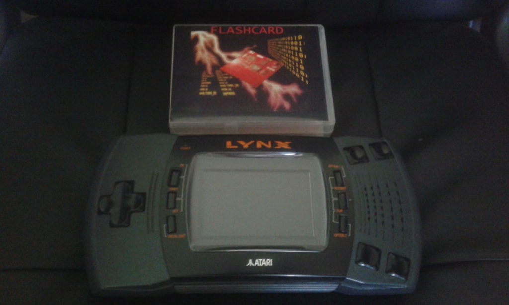 Atari Lynx moddée LCD mcwill avec flashcard 37687010