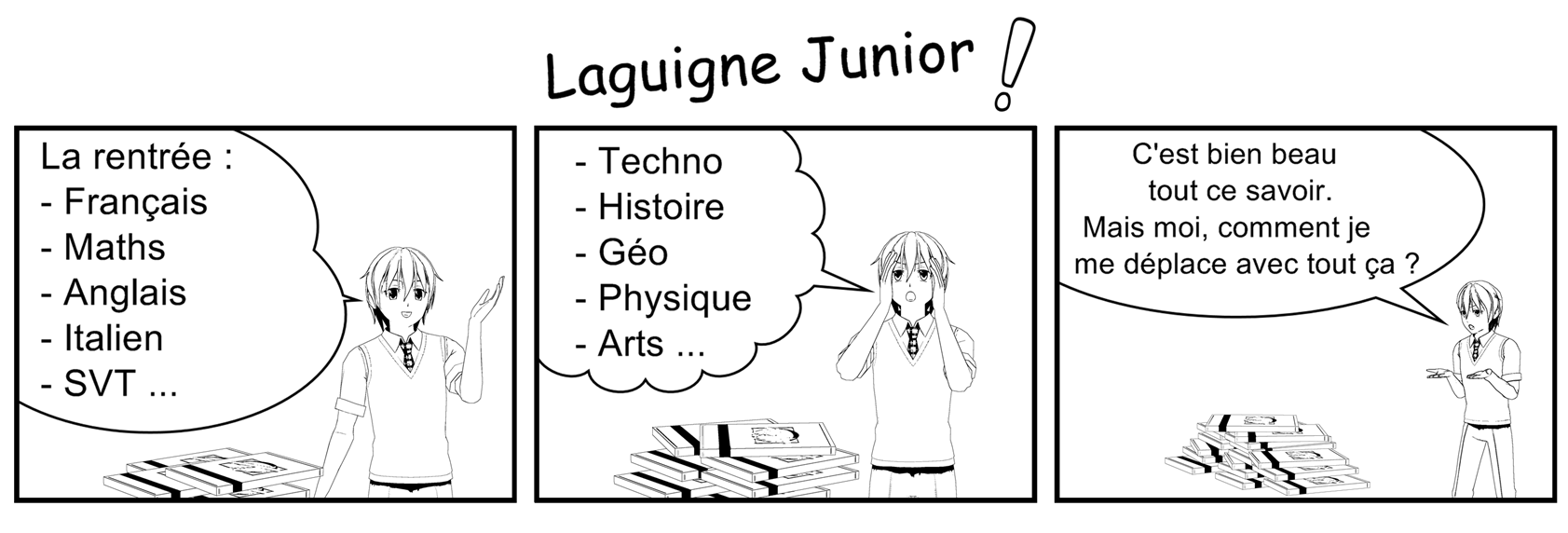 Laguigne Junior - Strip Laguig17