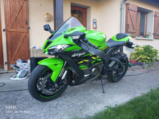 Ma ZX10R 2018 : Préparation Piste !!! Origin10