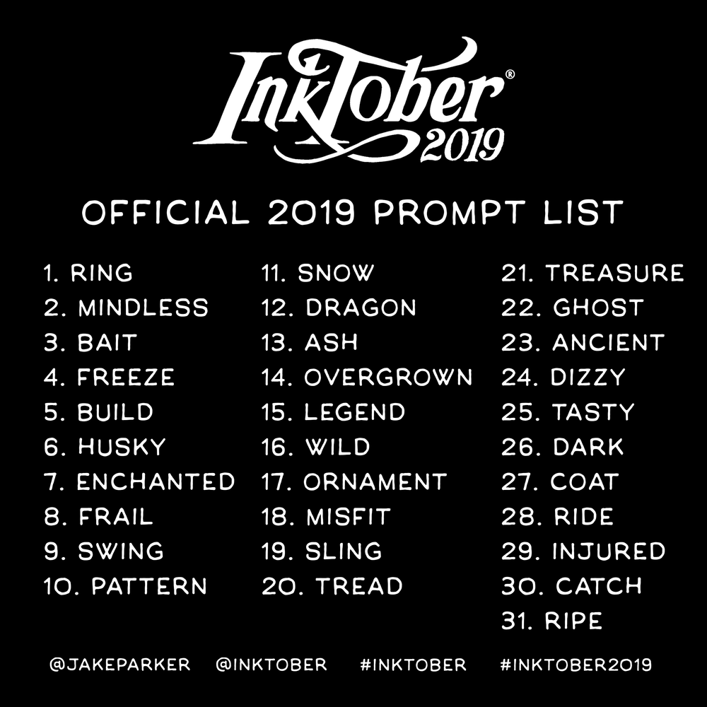 FTRP Inktober 2019! 2019pr10