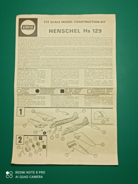  [Airfix] Henschel Hs 129...FIN 0730