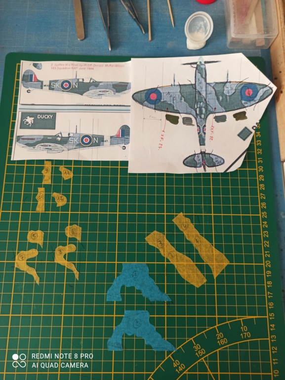  [Matchbox] 2 Spitfires MK.IX...FINI 3524