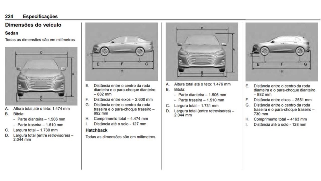 Chevrolet Onix Hatch 2020: GM divulga dimensões e novas fotos Chevr157