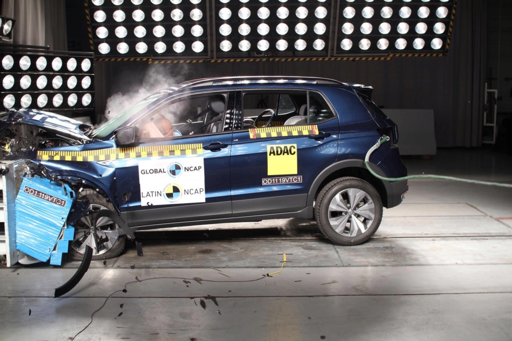 Latin NCAP: Volkswagen T-Cross e Toyota Yaris passam no teste de impacto Crash-10