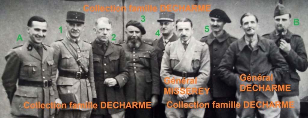 8 à 11 généraux à identifier... prisonniers en Allemagne 19401112