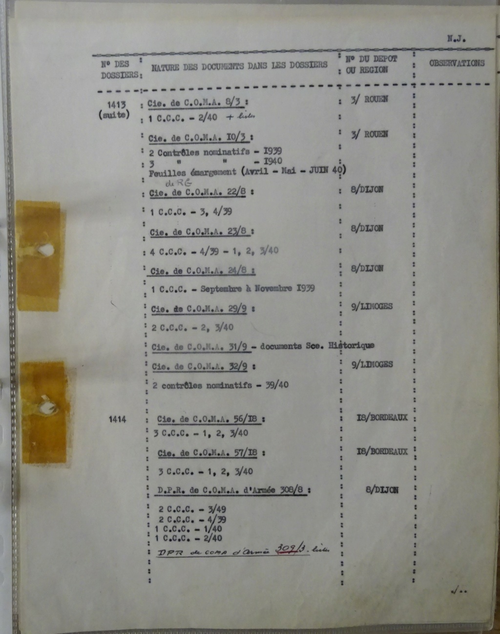 Groupes d'Exploitation et autres unités de l'Intendance Dsc05515