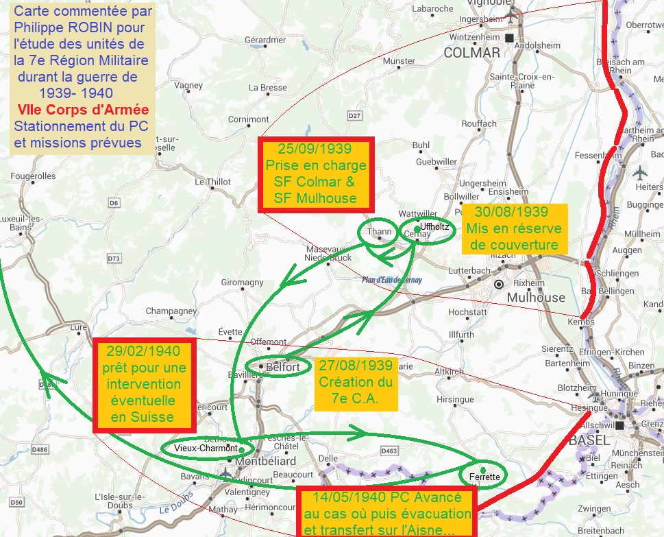 GAO affecté au 7e CA (8e Armée) Implan10