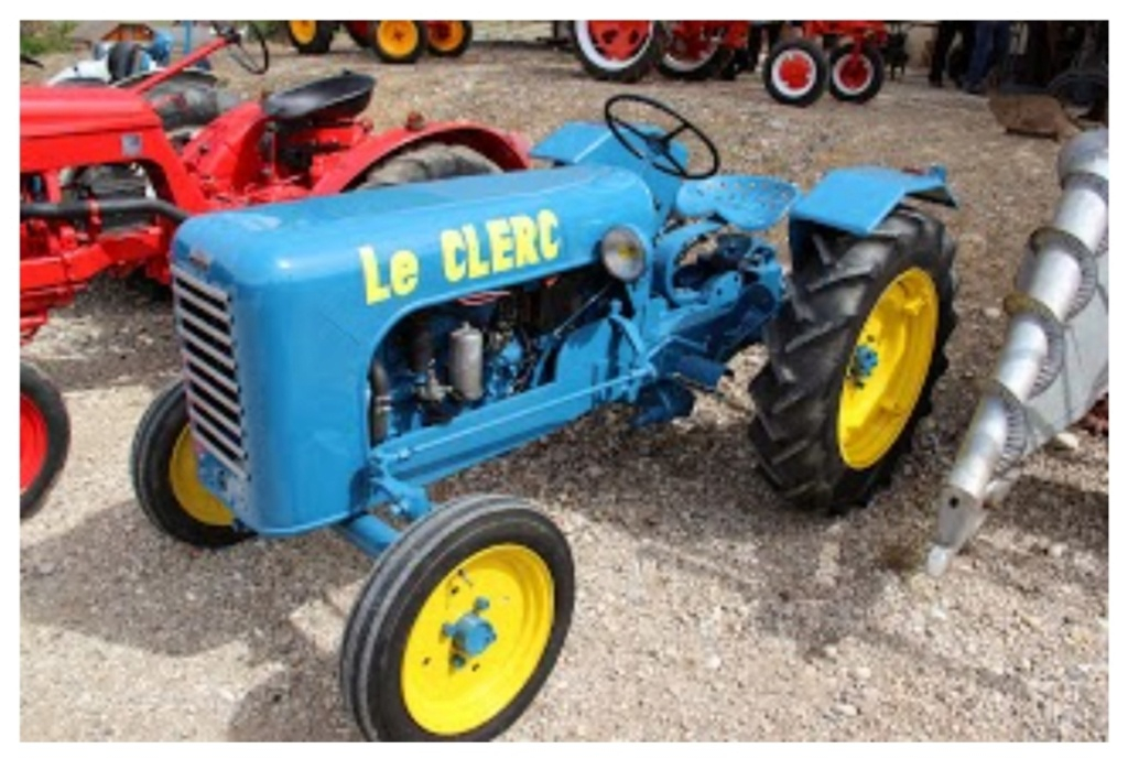 Les tracteurs LE CLERC 20231234