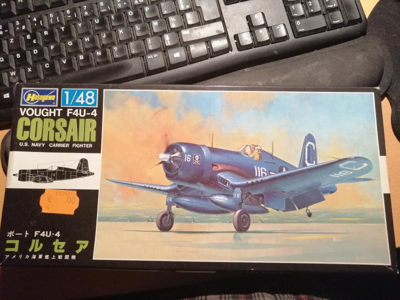 Corsair F4U-4 au 1/48 de chez Hasegawa 123