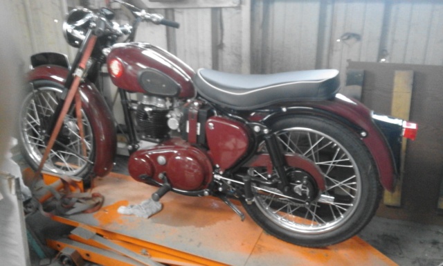 restauration BSA C11 G de 1954 20230526