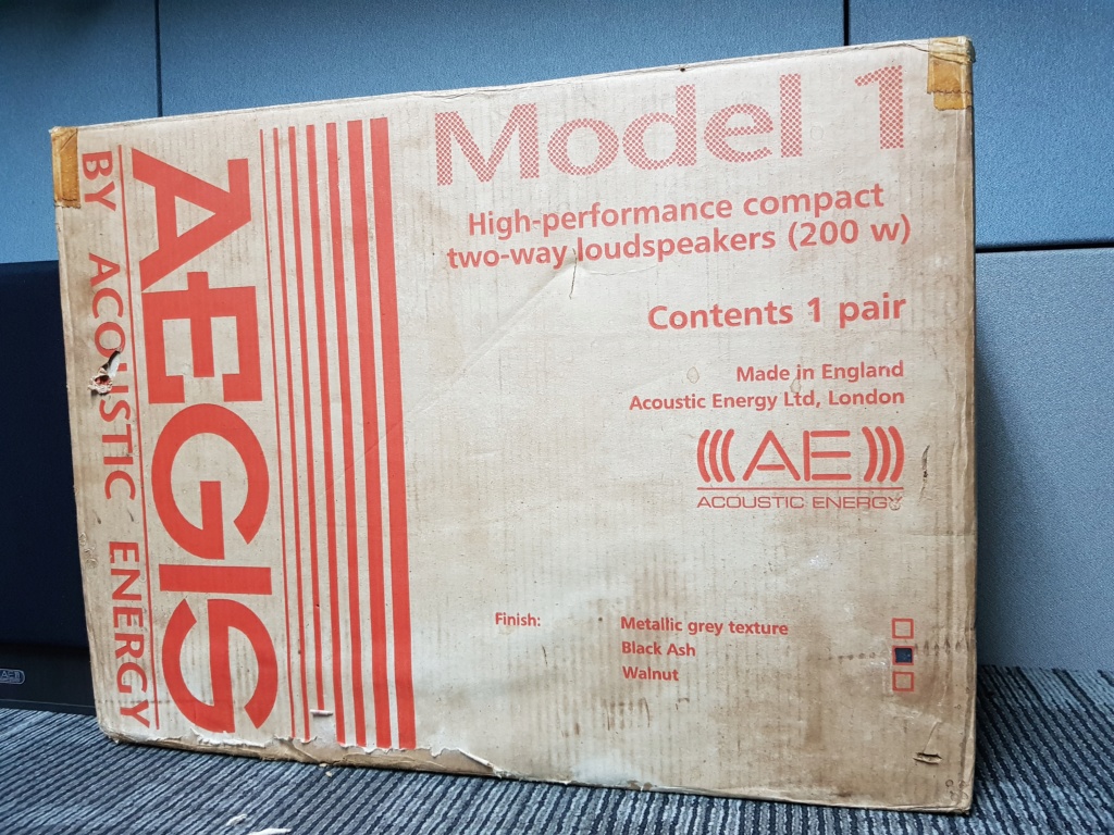 Acoustic Energy Aegis Model 1 speaker (sold) 20190814