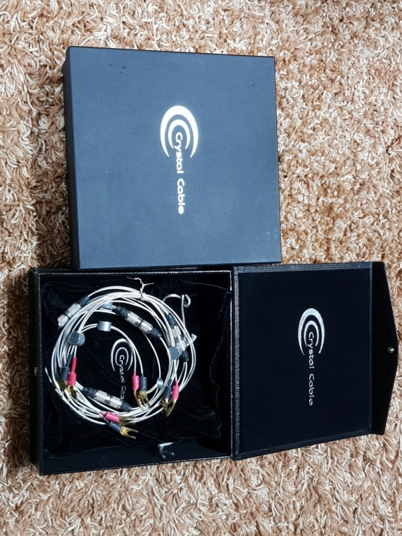 Crystal Cable CrystalSpeak Piccolo speaker cable (Sold) 20191010