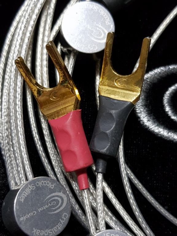 Crystal Cable CrystalSpeak Piccolo speaker cable (Sold) 20191013