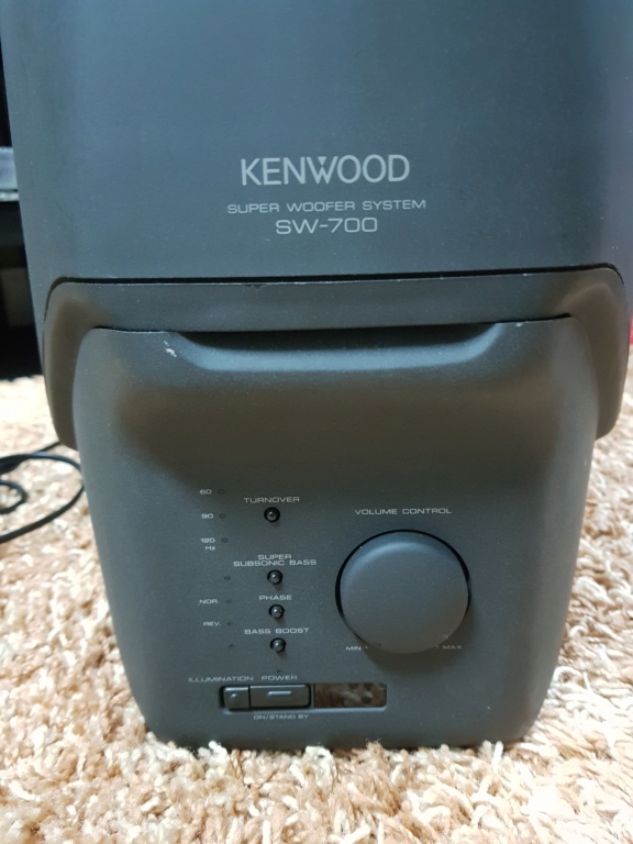 KENWOOD Snail Active Super Woofer SW-700 subwoofer (sold ) 20191129