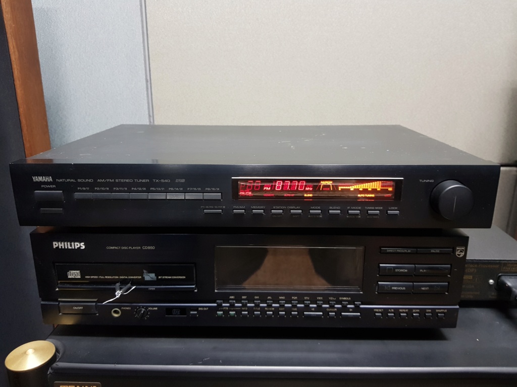 Yamaha TX-540 Natural Sound AM/FM Tuner (sold) 20191225