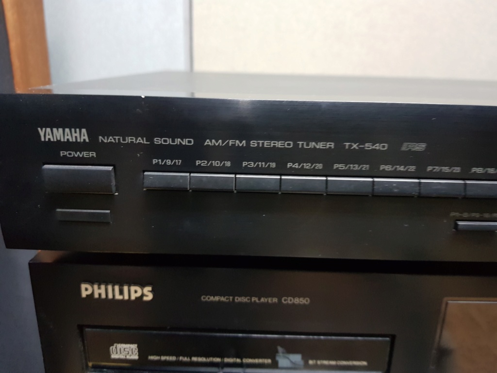 Yamaha TX-540 Natural Sound AM/FM Tuner (sold) 20191227